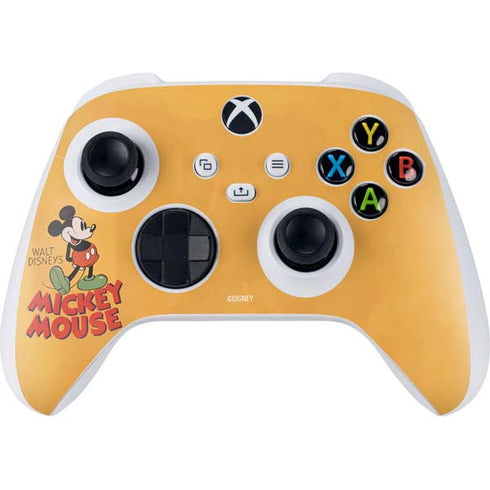 Disney Mickey Mouse Walt Disney Classic Character Xbox Series S Controller Skin